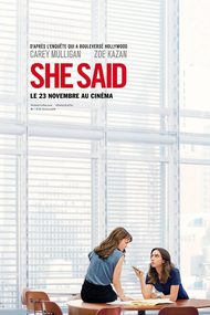 Affiche de She Said